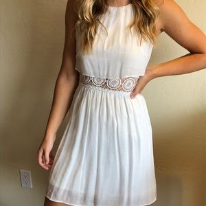 White Mini BCX Dress